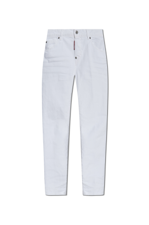 White Jeans with vintage effect Dolce & Gabbana - Vitkac AS